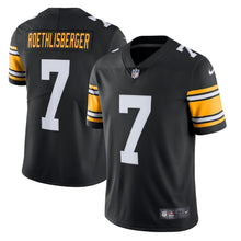 Load image into Gallery viewer, Ben Roethlisberger Pittsburgh Steelers Nike Alternate Vapor Untouchable Limited Jersey - Black