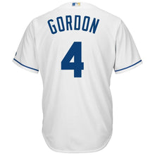 Load image into Gallery viewer, Alex Gordon Kansas City Royals Majestic Official Cool Base Player Jersey - White