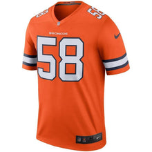 Load image into Gallery viewer, Von Miller Denver Broncos Nike Color Rush Legend Jersey - Orange