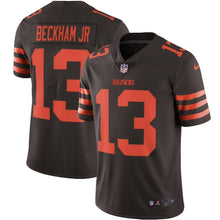 Load image into Gallery viewer, Odell Beckham Jr Cleveland Browns Nike Color Rush Vapor Limited Jersey - Brown
