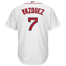 Load image into Gallery viewer, Christian Vazquez Boston Red Sox Majestic Home Cool Base Replica Player Jersey - White