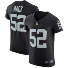 Load image into Gallery viewer, Khalil Mack Oakland Raiders Nike Vapor Untouchable Elite Player Jersey - Black