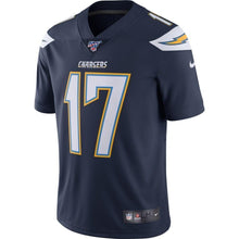 Load image into Gallery viewer, Philip Rivers Los Angeles Chargers Nike 100th Season Vapor Limited Jersey - Navy