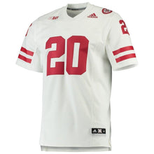 Load image into Gallery viewer, Nebraska Cornhuskers adidas Team Premier Football Jersey - White