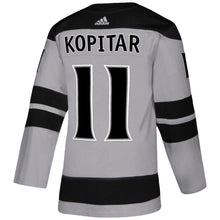Load image into Gallery viewer, Anze Kopitar Los Angeles Kings adidas Alternate Player Jersey - Gray