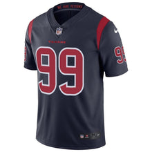 Load image into Gallery viewer, J.J. Watt Houston Texans Nike Vapor Untouchable Color Rush Limited Player Jersey - Navy