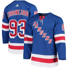 Load image into Gallery viewer, Mika Zibanejad New York Rangers adidas Player Jersey - Blue