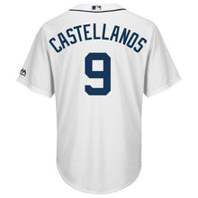 Load image into Gallery viewer, Nick Castellanos Detroit Tigers Majestic Home Cool Base Player Jersey – White