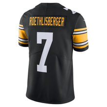 Load image into Gallery viewer, Ben Roethlisberger Pittsburgh Steelers Nike Alternate Vapor Untouchable Limited Jersey - Black