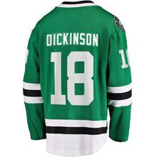Load image into Gallery viewer, Jason Dickinson Dallas Stars Fanatics Branded Breakaway Home Player Jersey - Kelly Green