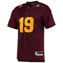 Load image into Gallery viewer, Arizona State Sun Devils adidas Team Premier Football Jersey - Maroon