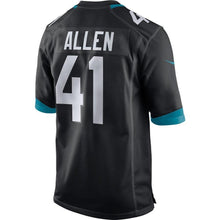 Load image into Gallery viewer, Josh Allen Jacksonville Jaguars Nike Game Jersey - Black