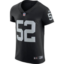 Load image into Gallery viewer, Khalil Mack Oakland Raiders Nike Vapor Untouchable Elite Player Jersey - Black