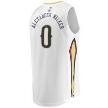 Load image into Gallery viewer, Nickeil Alexander-Walker New Orleans Pelicans Fanatics Branded Fast Break Jersey White - Association Edition