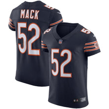 Load image into Gallery viewer, Khalil Mack Chicago Bears Nike Vapor Elite Jersey - Navy