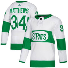 Load image into Gallery viewer, Auston Matthews Toronto St. Pats adidas Player Jersey - White