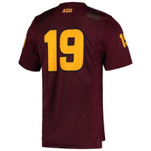 Load image into Gallery viewer, Arizona State Sun Devils adidas Team Premier Football Jersey - Maroon