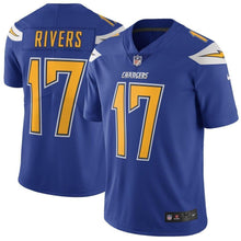 Load image into Gallery viewer, Philip Rivers Los Angeles Chargers Nike Vapor Untouchable Color Rush Limited Player Jersey - Royal