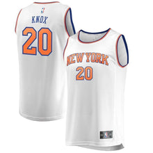 Load image into Gallery viewer, Kevin Knox New York Knicks Fanatics Branded Fast Break Jersey - Association Edition - White