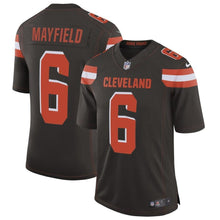 Load image into Gallery viewer, Baker Mayfield Cleveland Browns Nike Speed Machine Limited Jersey - Brown