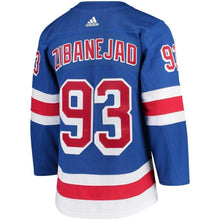 Load image into Gallery viewer, Mika Zibanejad New York Rangers adidas Player Jersey - Blue