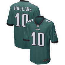Load image into Gallery viewer, Mack Hollins Philadelphia Eagles Nike Game Jersey - Midnight Green