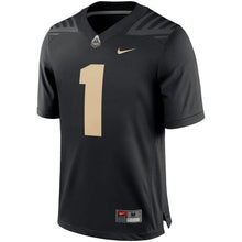 Load image into Gallery viewer, Purdue Boilermakers Nike Team Game Football Jersey - Black