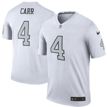 Load image into Gallery viewer, Derek Carr Oakland Raiders Nike Color Rush Legend Jersey - White
