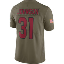 Load image into Gallery viewer, David Johnson Arizona Cardinals Nike Salute To Service Limited Jersey - Olive