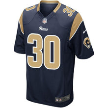 Load image into Gallery viewer, Todd Gurley II Los Angeles Rams Nike Game Jersey - Navy