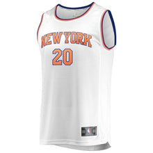 Load image into Gallery viewer, Kevin Knox New York Knicks Fanatics Branded Fast Break Jersey - Association Edition - White