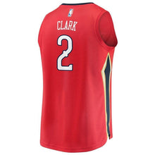 Load image into Gallery viewer, Ian Clark New Orleans Pelicans Fanatics Branded Fast Break Player Jersey Red - Statement Edition