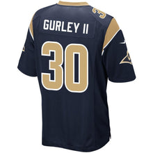Load image into Gallery viewer, Todd Gurley II Los Angeles Rams Nike Game Jersey - Navy