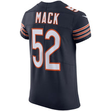 Load image into Gallery viewer, Khalil Mack Chicago Bears Nike Vapor Elite Jersey - Navy