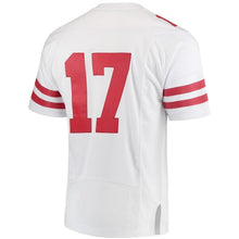 Load image into Gallery viewer, Nebraska Cornhuskers adidas Premier Football Jersey - White