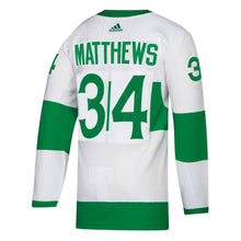 Load image into Gallery viewer, Auston Matthews Toronto St. Pats adidas Player Jersey - White