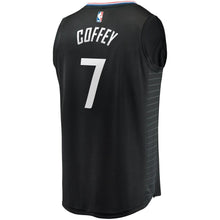 Load image into Gallery viewer, Amir Coffey LA Clippers Fanatics Branded Fast Break Replica Player Jersey Black - Statement Edition