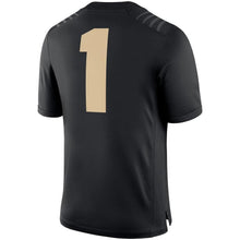 Load image into Gallery viewer, Purdue Boilermakers Nike Team Game Football Jersey - Black