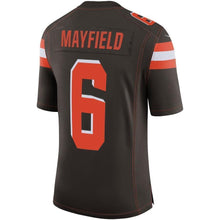 Load image into Gallery viewer, Baker Mayfield Cleveland Browns Nike Speed Machine Limited Jersey - Brown