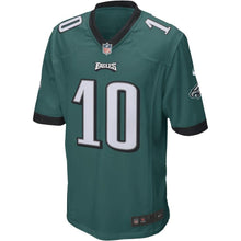 Load image into Gallery viewer, Mack Hollins Philadelphia Eagles Nike Game Jersey - Midnight Green