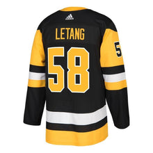 Load image into Gallery viewer, Kris Letang Pittsburgh Penguins adidas Player Jersey - Black