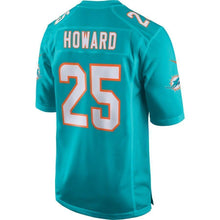 Load image into Gallery viewer, Xavien Howard Miami Dolphins Nike Player Game Jersey - Aqua