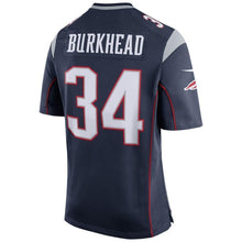Load image into Gallery viewer, Rex Burkhead New England Patriots Nike Game Jersey - Navy