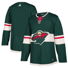 Load image into Gallery viewer, Minnesota Wild adidas Home Blank Jersey - Green