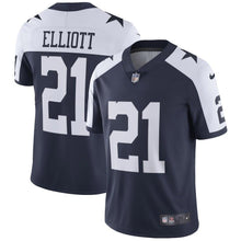 Load image into Gallery viewer, Ezekiel Elliott Dallas Cowboys Nike Alternate Vapor Untouchable Limited Player Jersey - Navy
