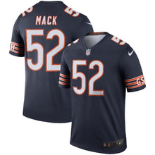 Load image into Gallery viewer, Khalil Mack Chicago Bears Nike Legend Player Jersey - Navy