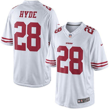 Load image into Gallery viewer, Carlos Hyde San Francisco 49ers Nike Limited Jersey - White