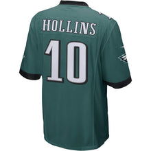 Load image into Gallery viewer, Mack Hollins Philadelphia Eagles Nike Game Jersey - Midnight Green