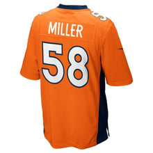 Load image into Gallery viewer, Von Miller Denver Broncos Nike Game Jersey - Orange