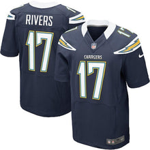 Load image into Gallery viewer, Philip Rivers Los Angeles Chargers Nike Elite Home Jersey - Navy Blue